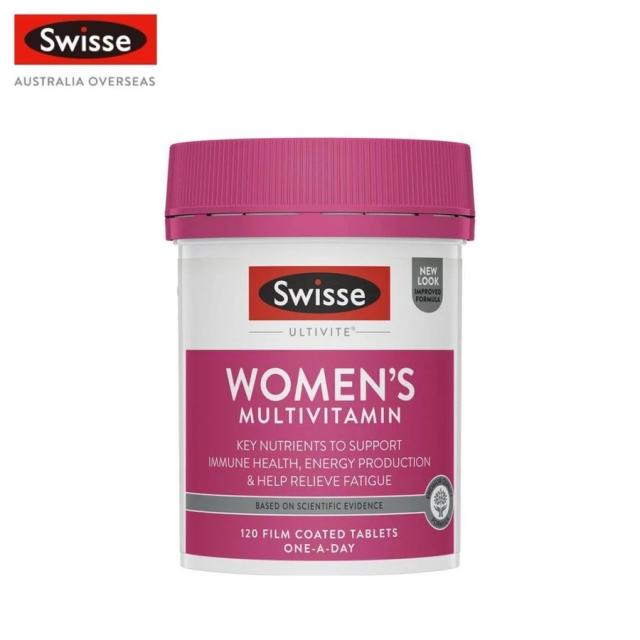 Swisse Ultivite Women's Multivitamin มัลติวิตามิน สำหรับผู้หญิง 120 เม็ด