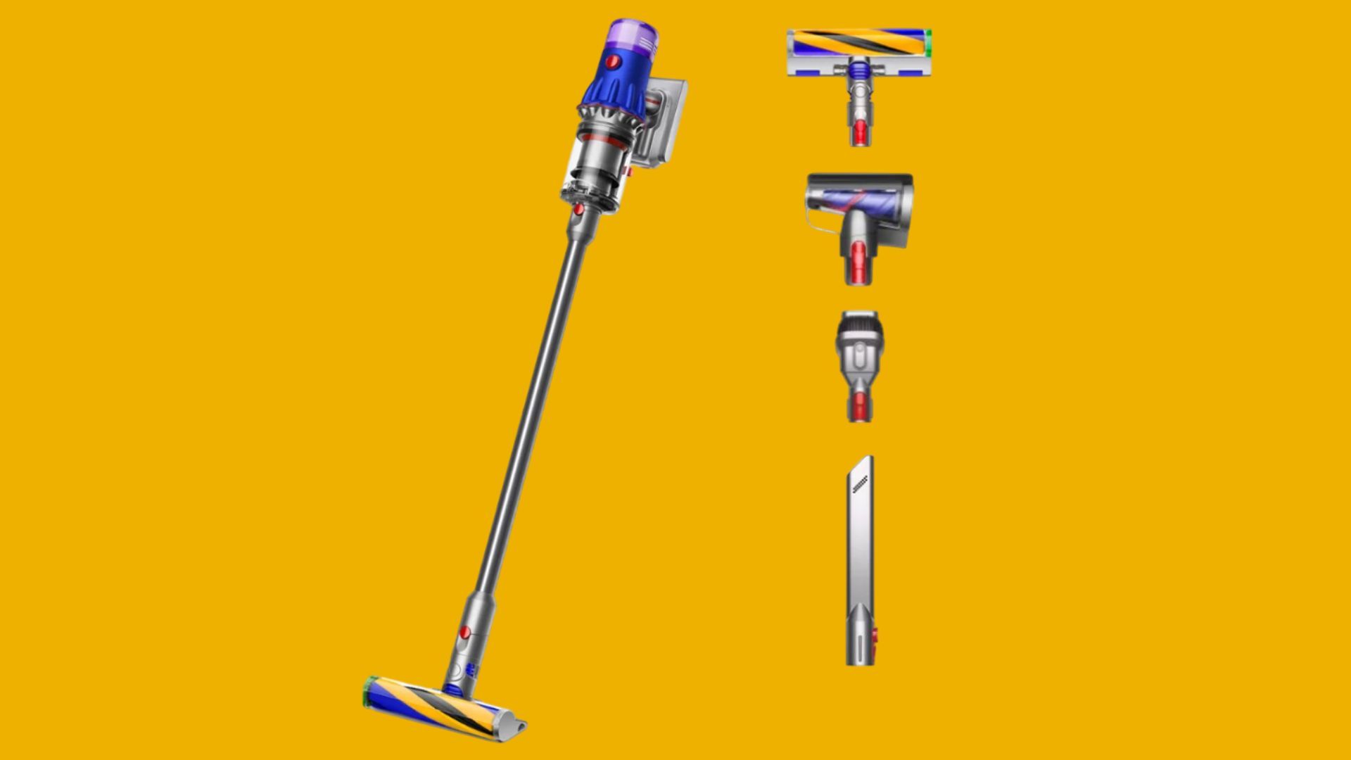 เครื่องดูดฝุ่น Dyson V12 พร้อมอุปกรณ์เสริม