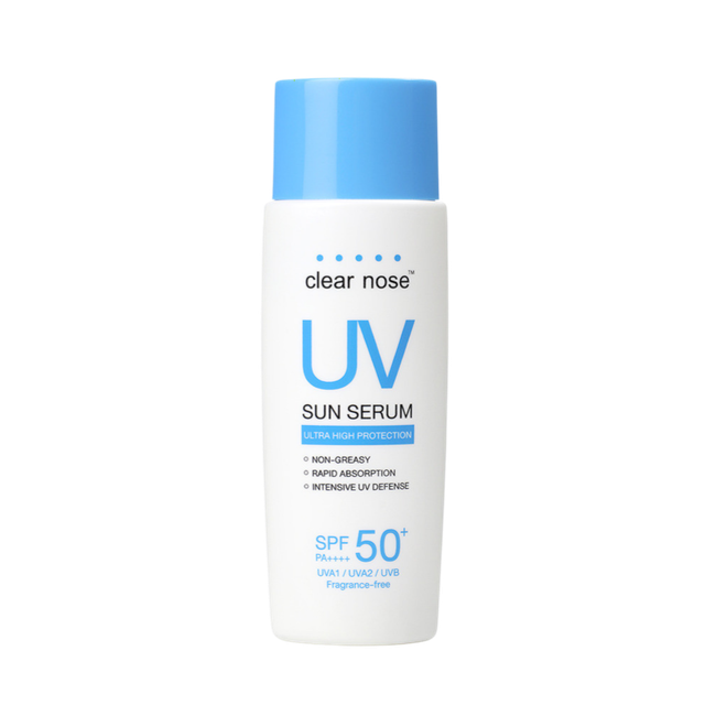 CLEAR NOSE เคลียร์โนส UV Sun Serum SPF50+ PA++++ กันแดดบูสเตอร์ 80ml