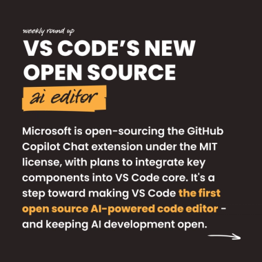 VS code's new open source AI editor VS code's new open source AI editor