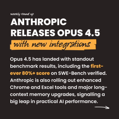 Anthropic releases Opus 4.5 with new integrations