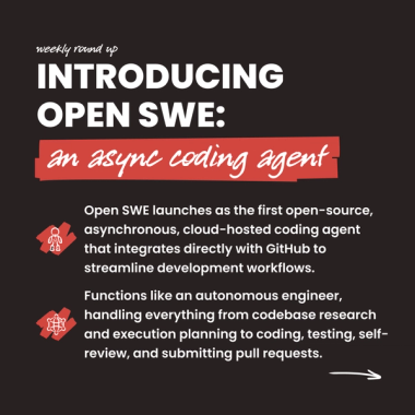 Introducing Open SWE: an async coding agent Introducing Open SWE: an async coding agent