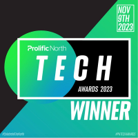 Prolific North Tech Awards Badge