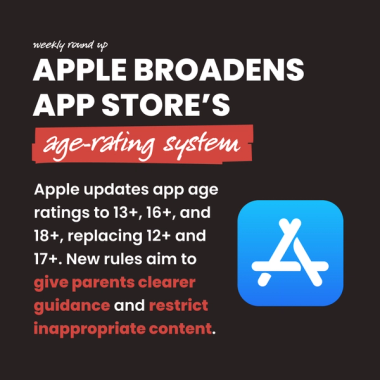 Apple broadens App Store's age-rating system