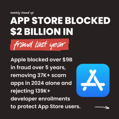 App store blocked $2 billion in fraud last year