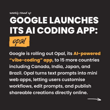 Google launches its AI coding app: Opal
