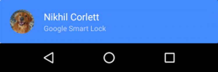 Android Google Smart Lock - The Distance
