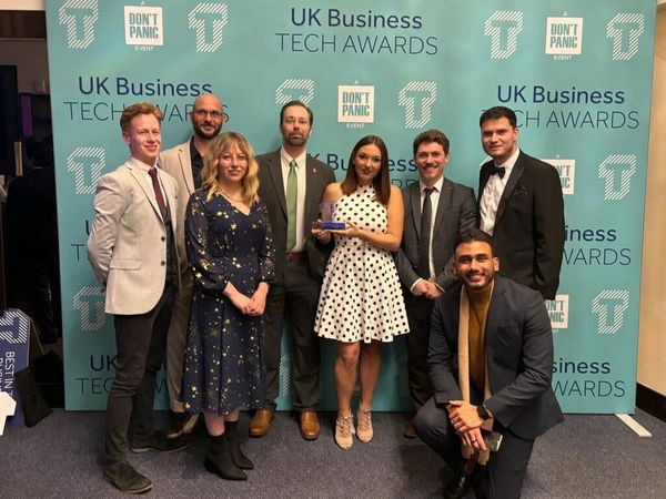 UK Business Tech Awards Group Photo UK Business Tech Awards Group Photo