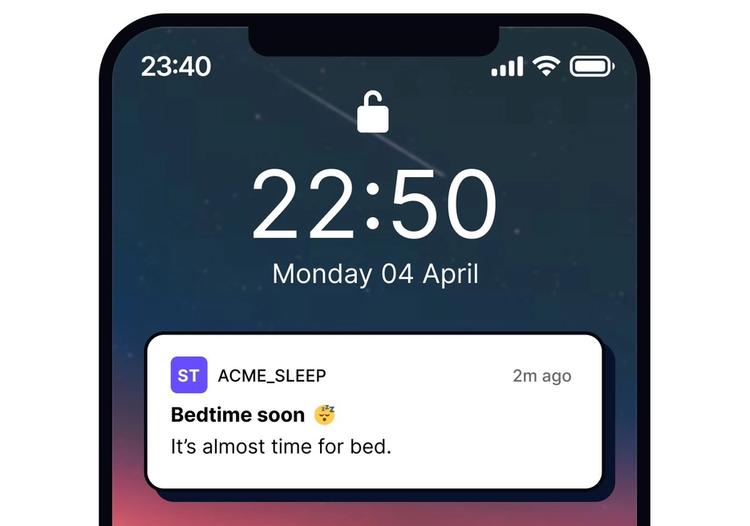 push notifications on iphone