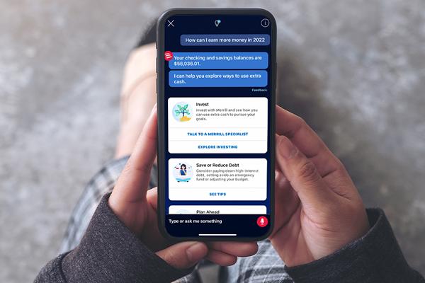 Erica, Bank of America’s AI-powered virtual assistant