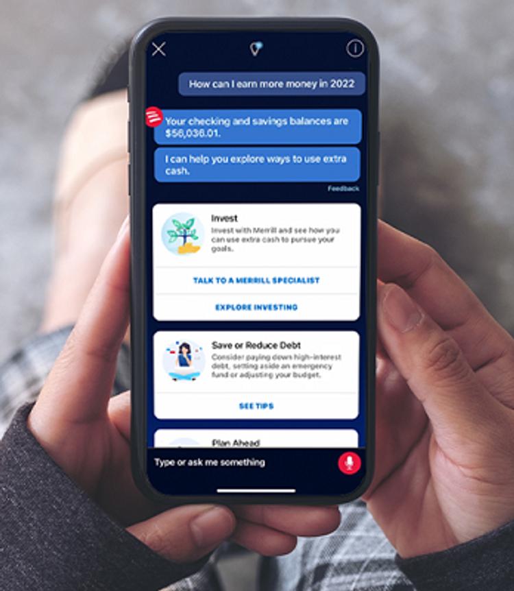 Erica, Bank of America’s AI-powered virtual assistant