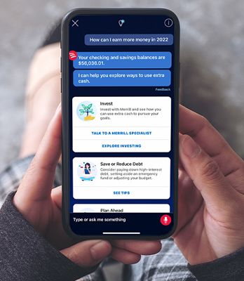 Erica, Bank of America’s AI-powered virtual assistant Erica, Bank of America’s AI-powered virtual assistant
