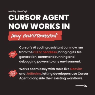 Cursor agent now works in any environment