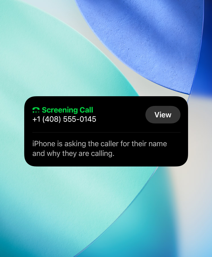 call screening