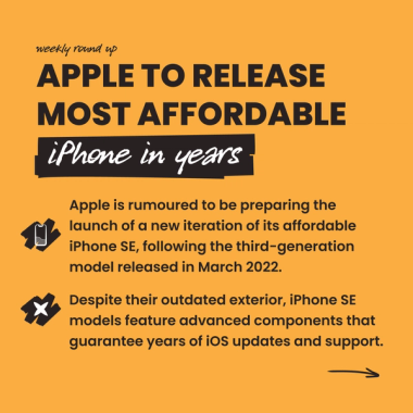 Apple to release most affordable iPhone in years Apple to release most affordable iPhone in years