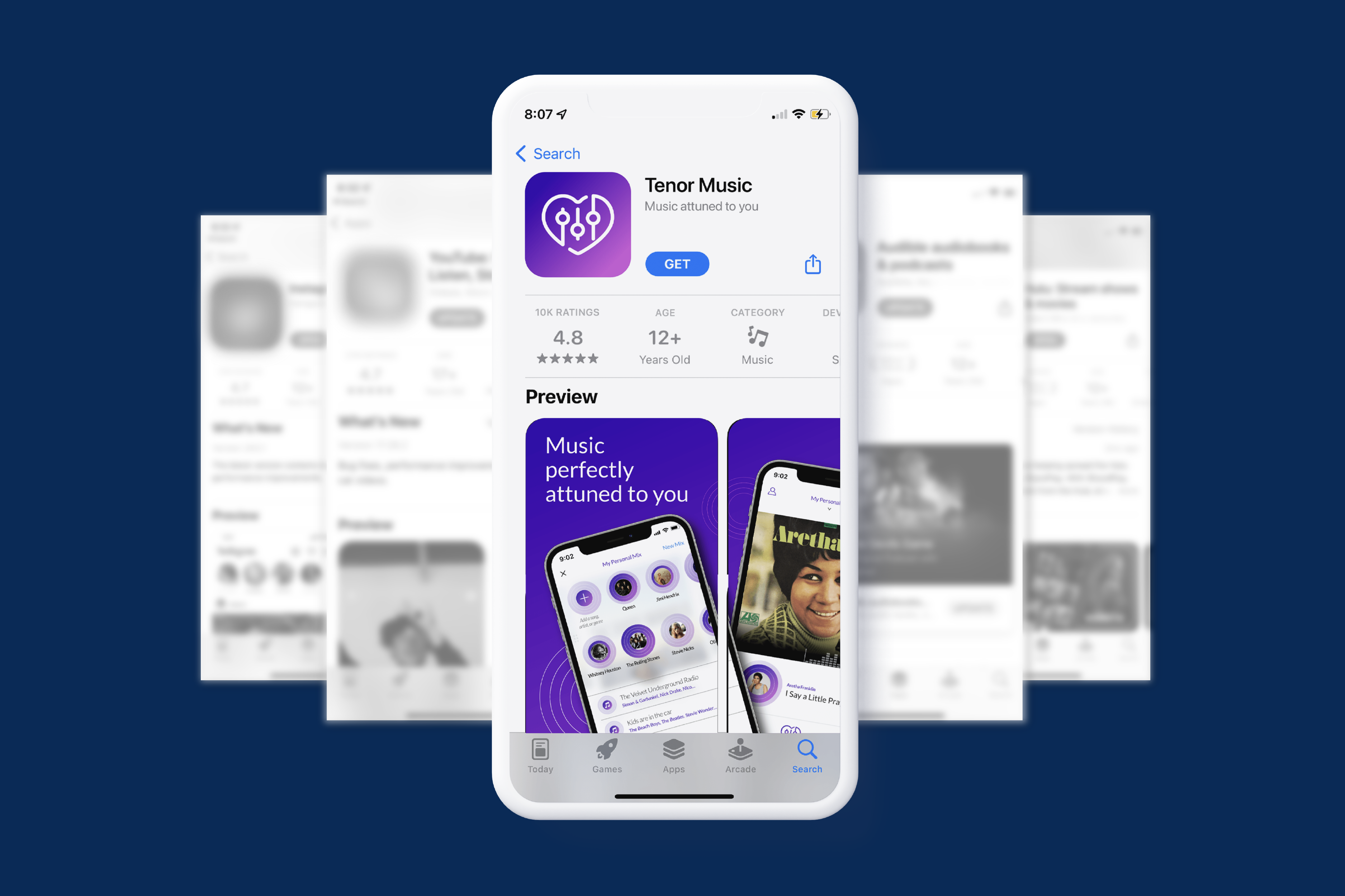 app store listing