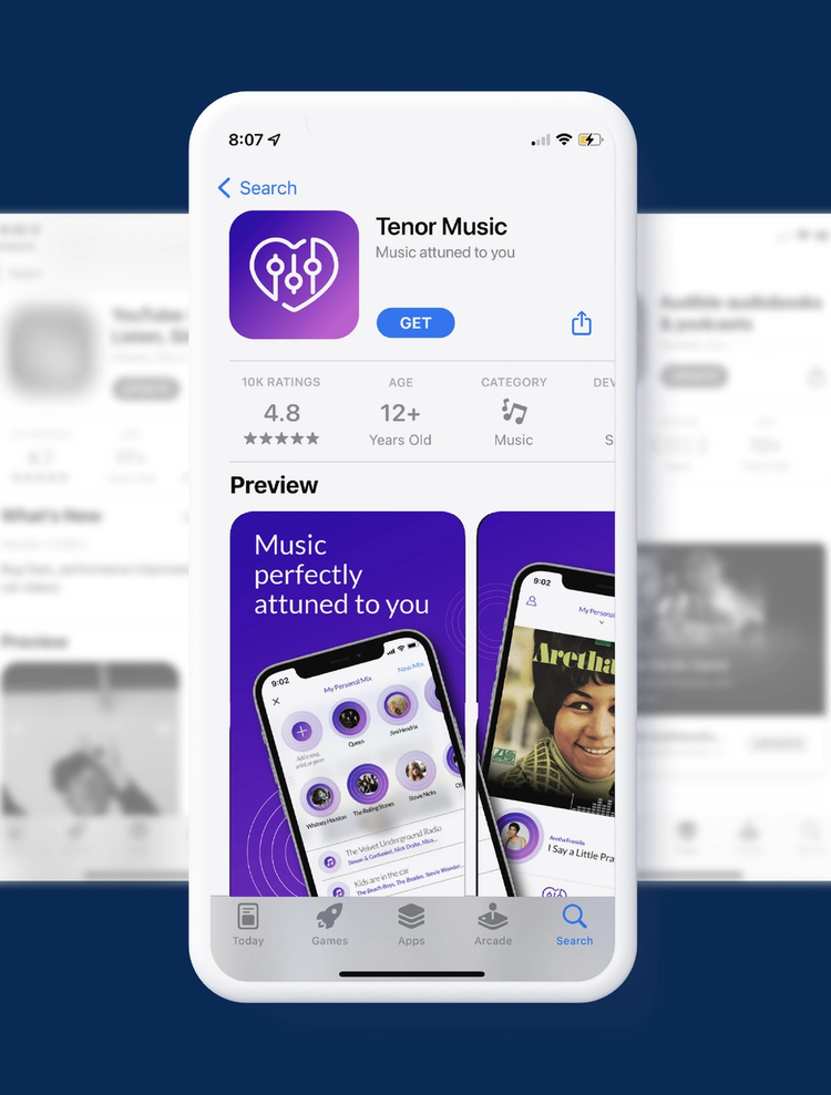 app store listing app store listing