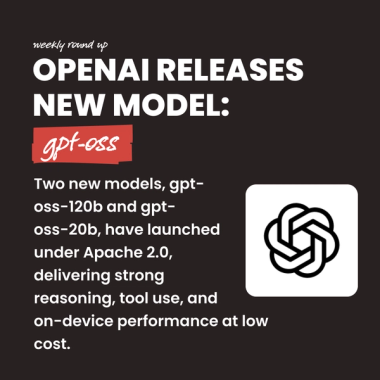 OpenAI releases new model: gpt-oss