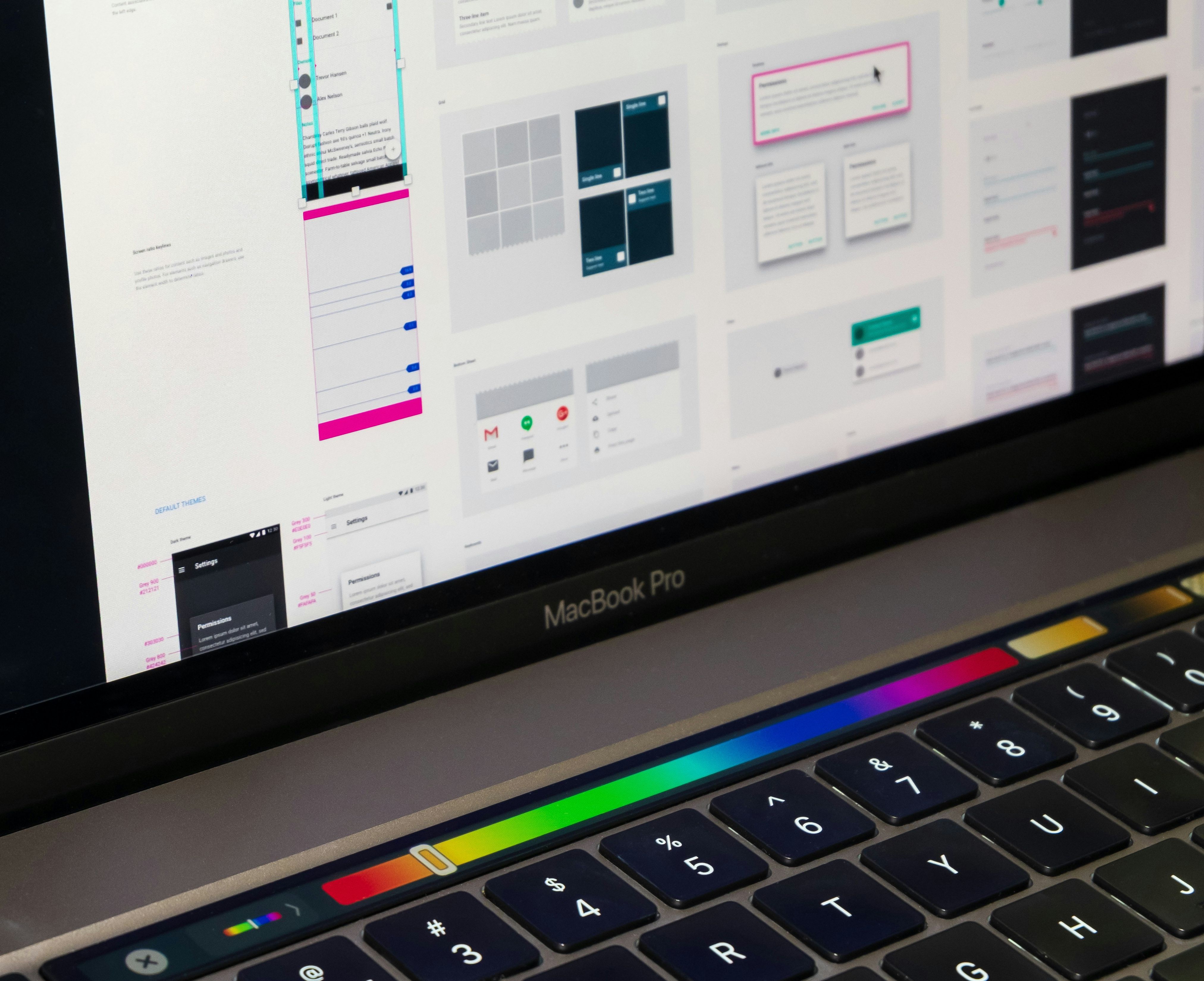 Planning the app aesthetics  - The Distance