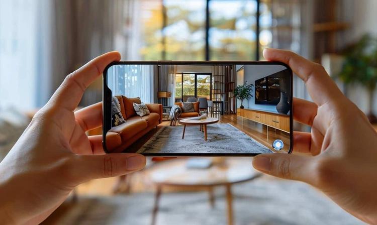 virtual room tour on phone using VR virtual room tour on phone using VR