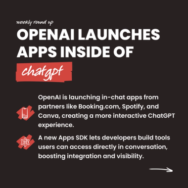 OpenAI launches apps inside of ChatGPT OpenAI launches apps inside of ChatGPT