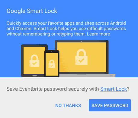 Google Smart Lock - The Distance