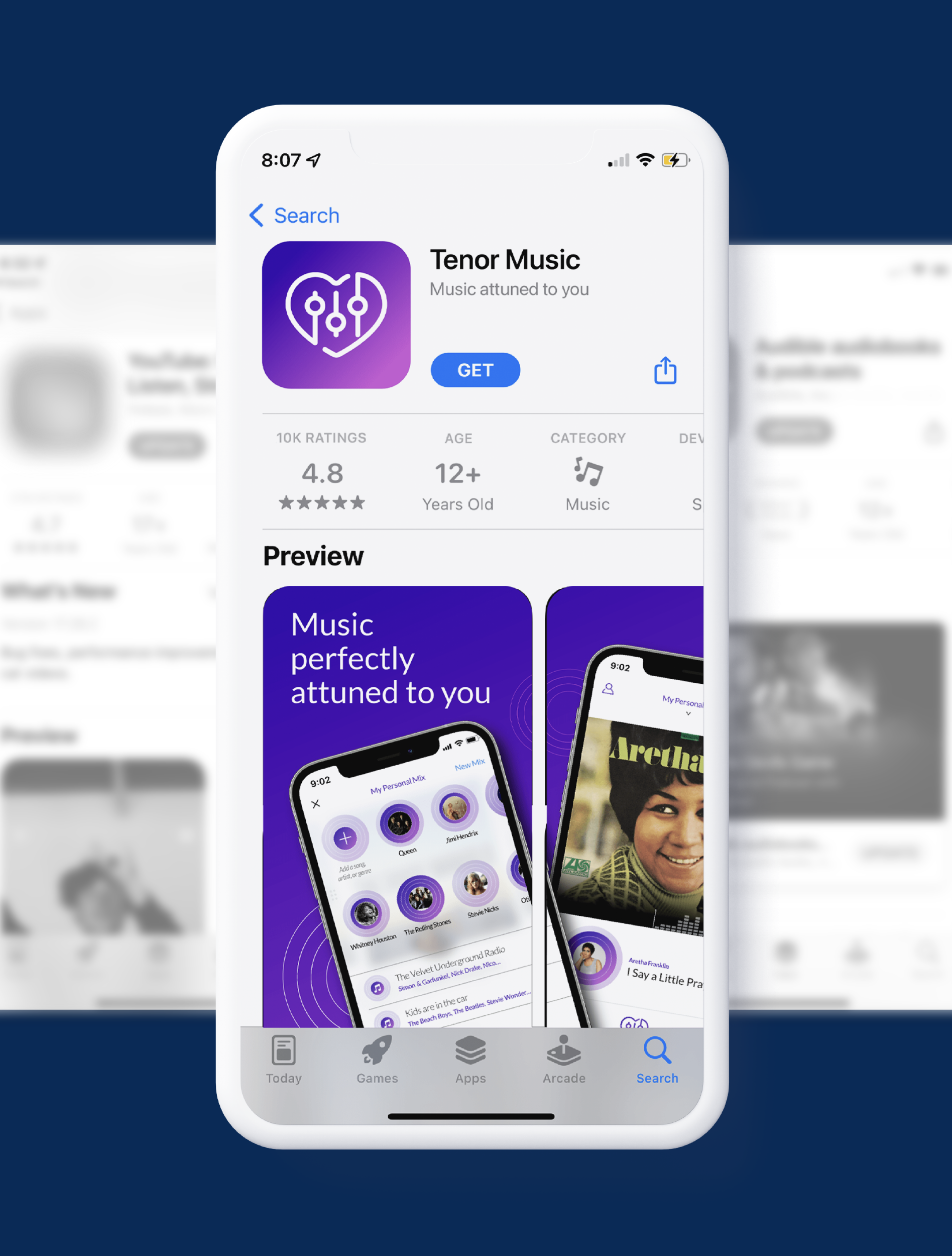 app store listing