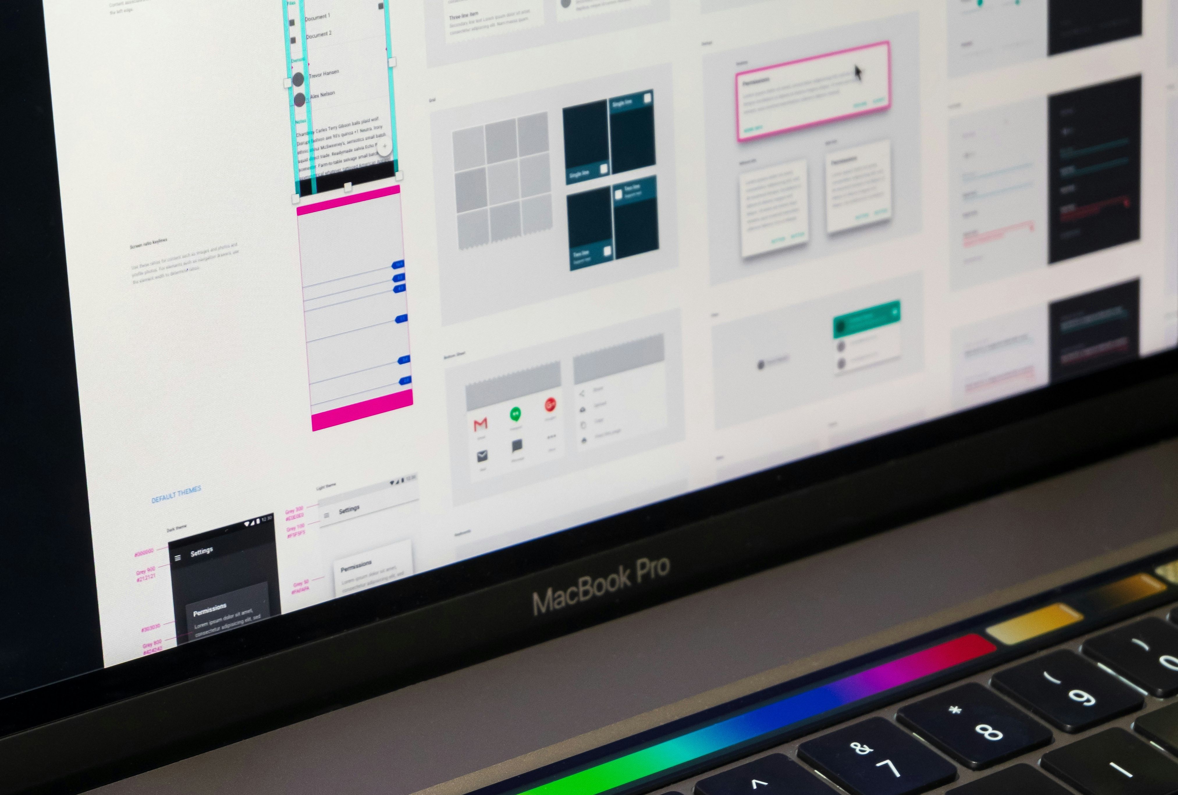 Planning the app aesthetics  - The Distance