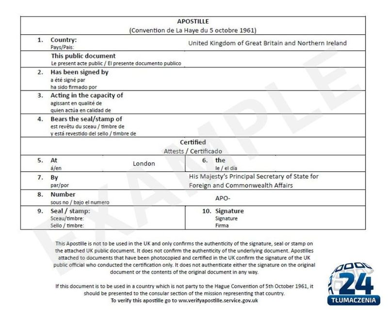 Co to jest Apostille i kiedy jest potrzebny?