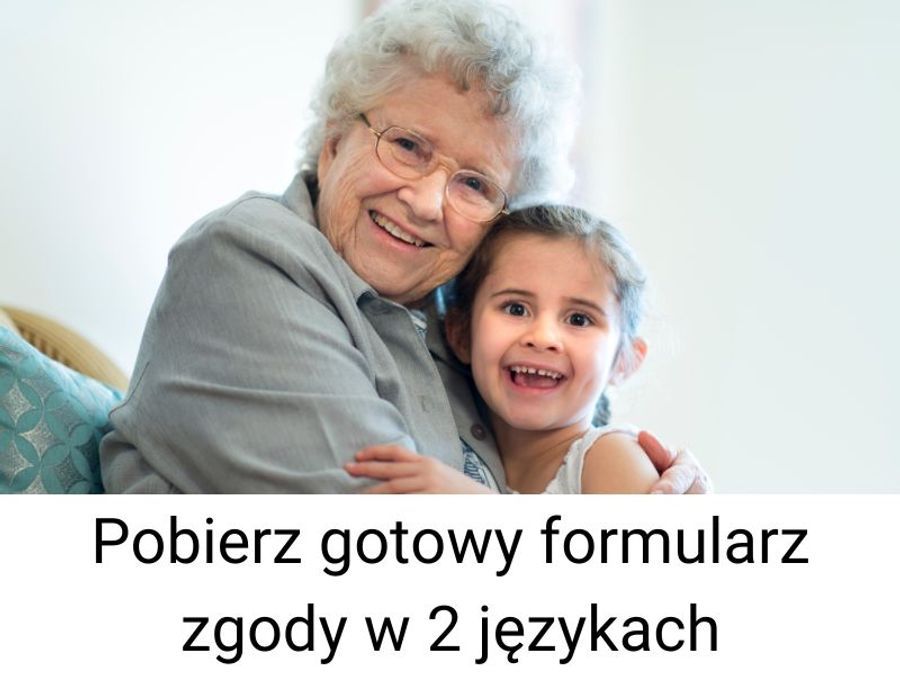 Zgoda na wyjazd dziecka do Polski pod opieką rodziny lub znajomych