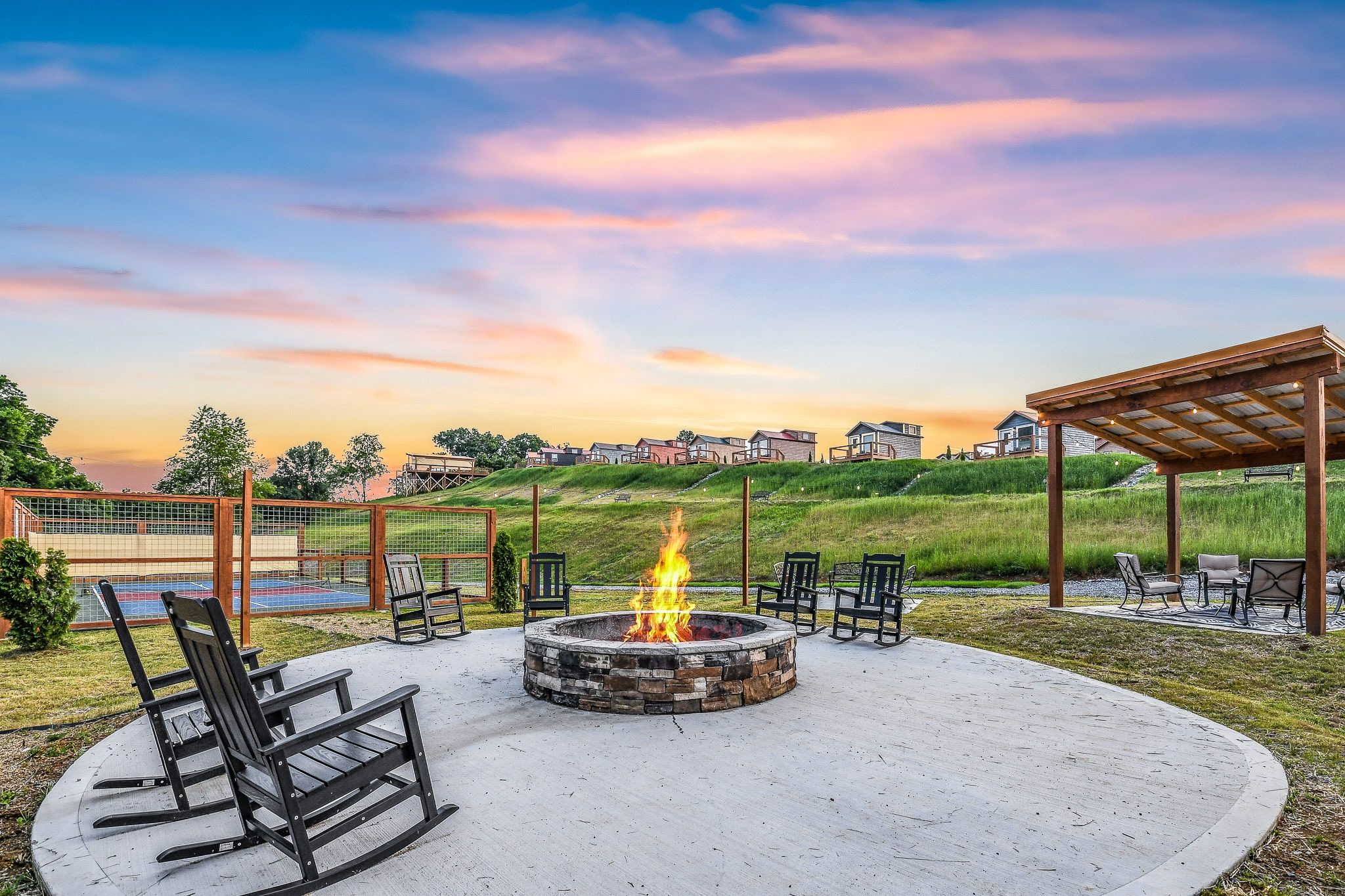 Exterior view of Sojourn Camp at Sojourn Lodging