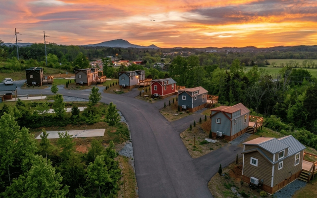 Exterior view of The Evergreen at Sojourn Lodging