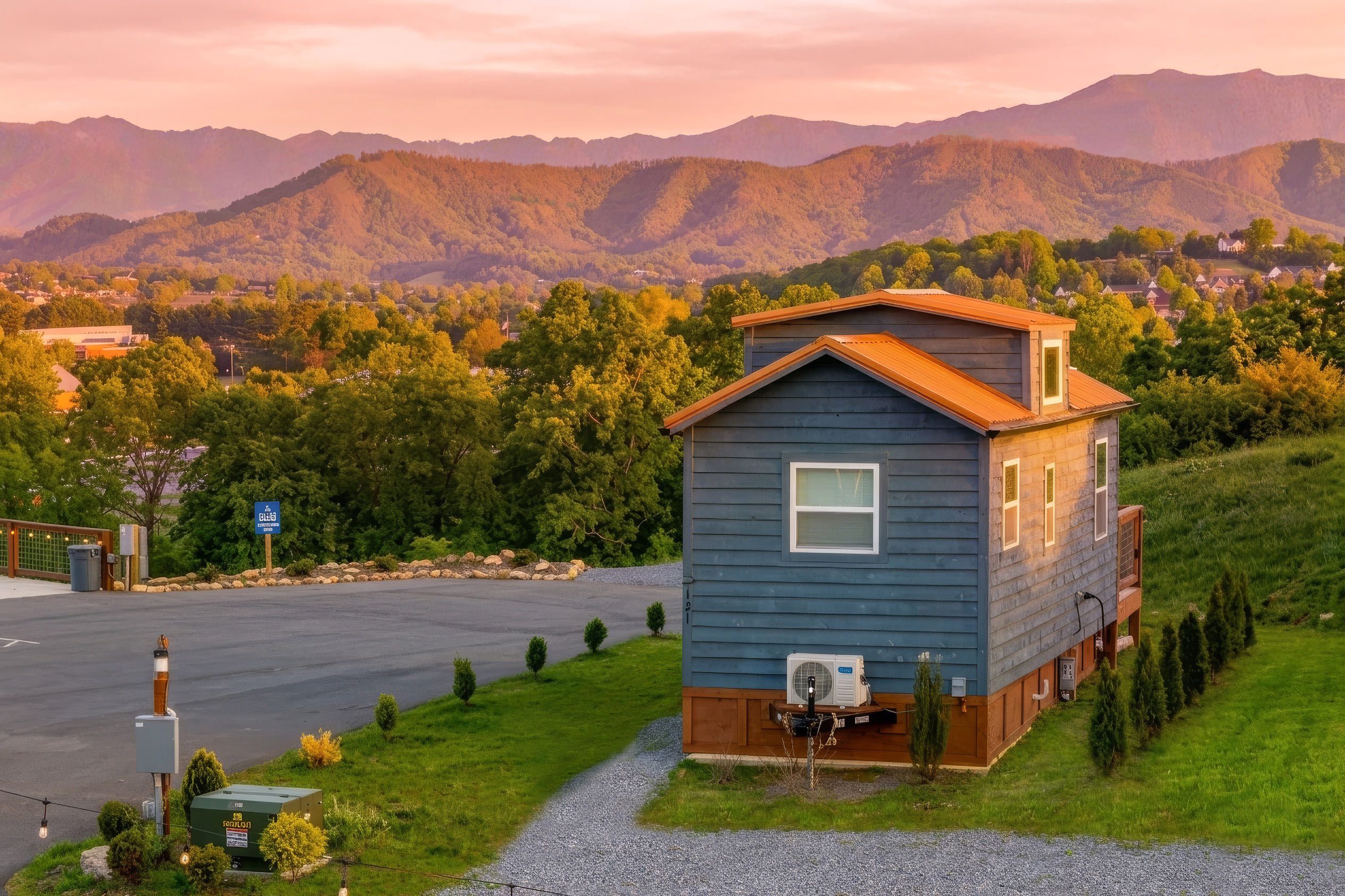 Exterior view of Sojourn Camp at Sojourn Lodging