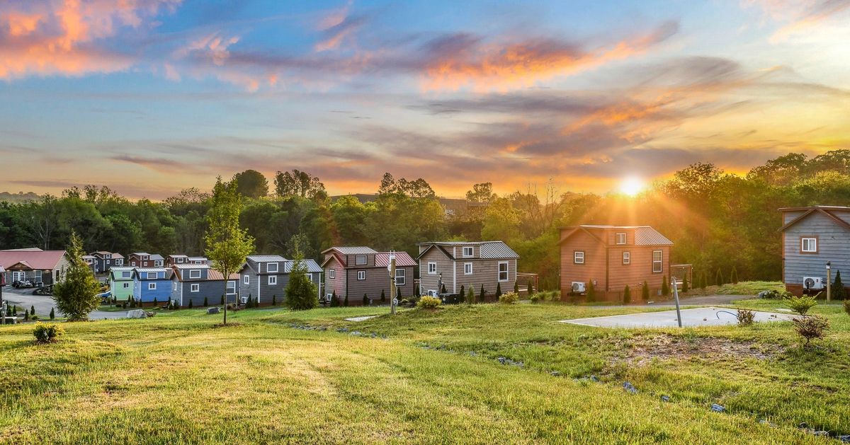 Exterior view of Sojourn Camp at Sojourn Lodging