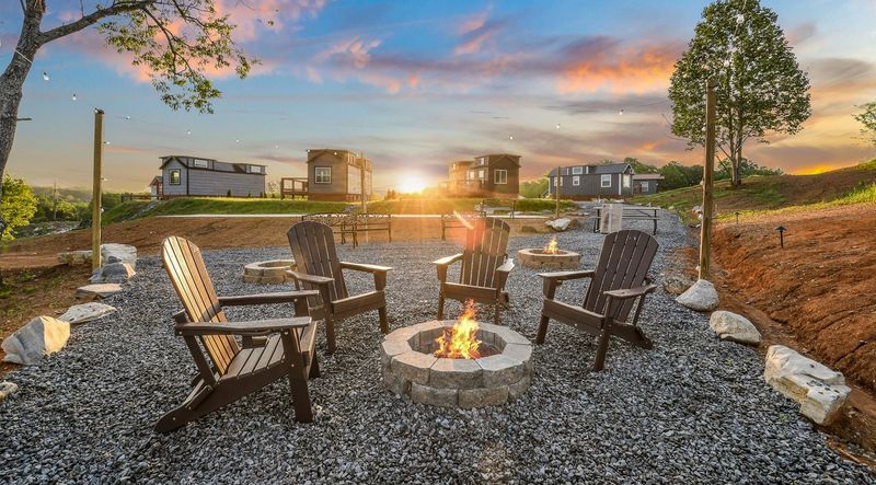 Overlook tiny house with mountain views