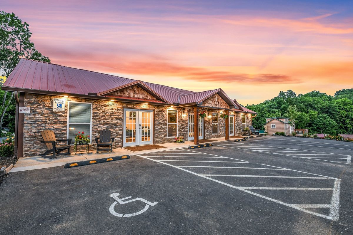 Exterior view of Sojourn Camp at Sojourn Lodging