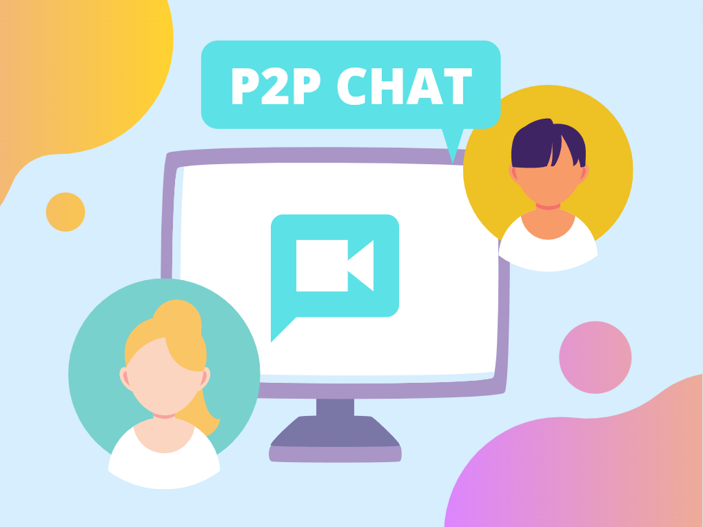 P2P chat logo