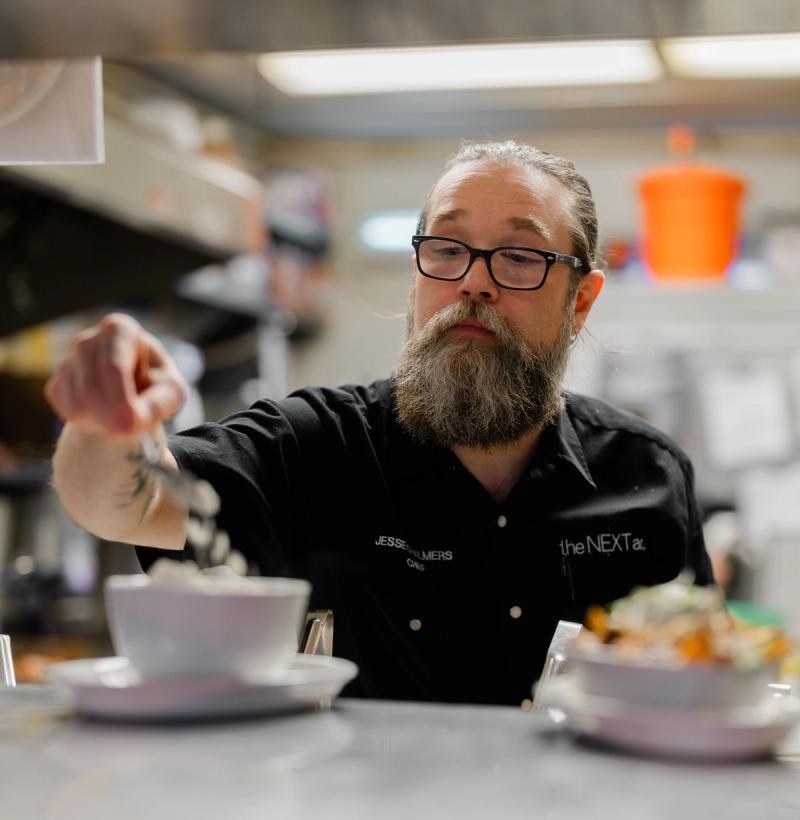 Jesse Chalmers - Head Chef of The Next Act Pub in Edmonton