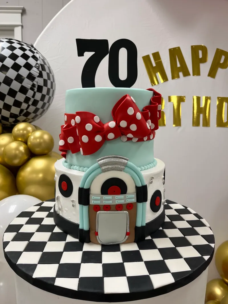70 Birthday Cake