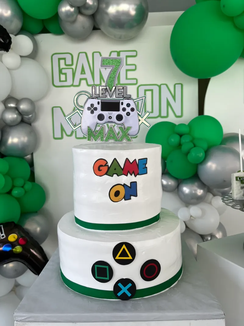 Game On Level 7th Cake