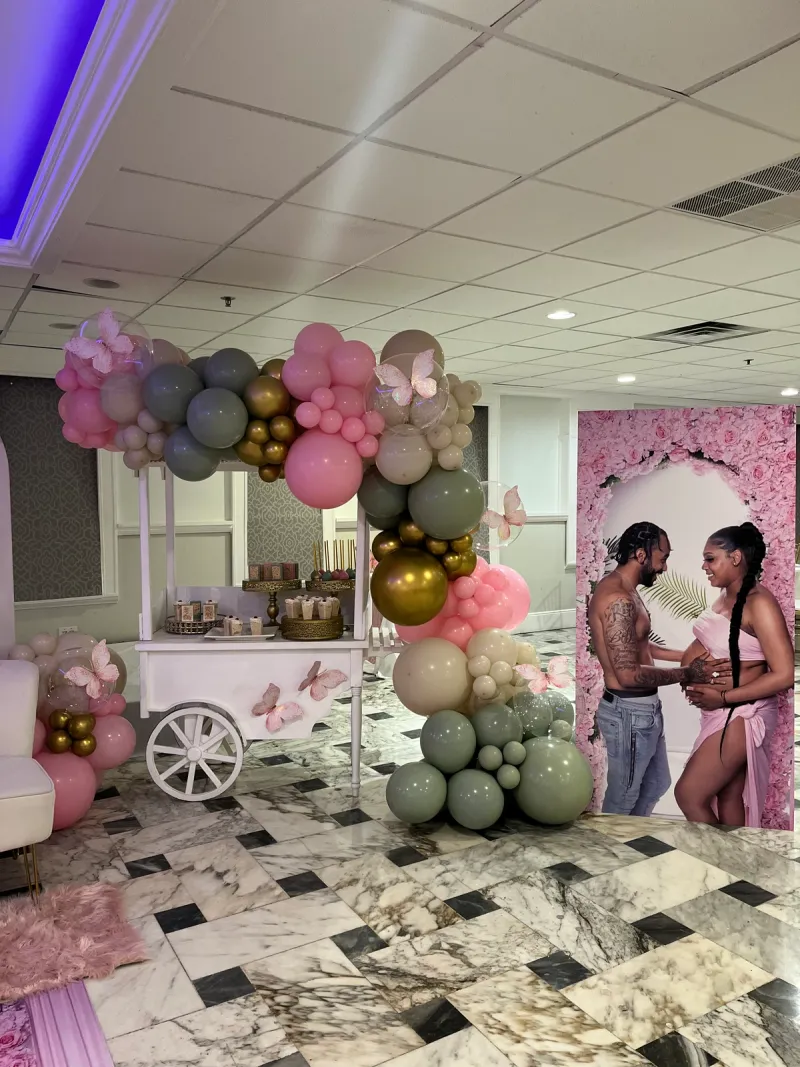 Butterfly Baby Shower Desert Display