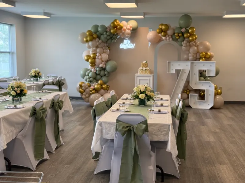 75 Birthday Tables