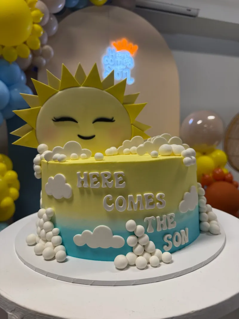 Here Comes the Sun Cake