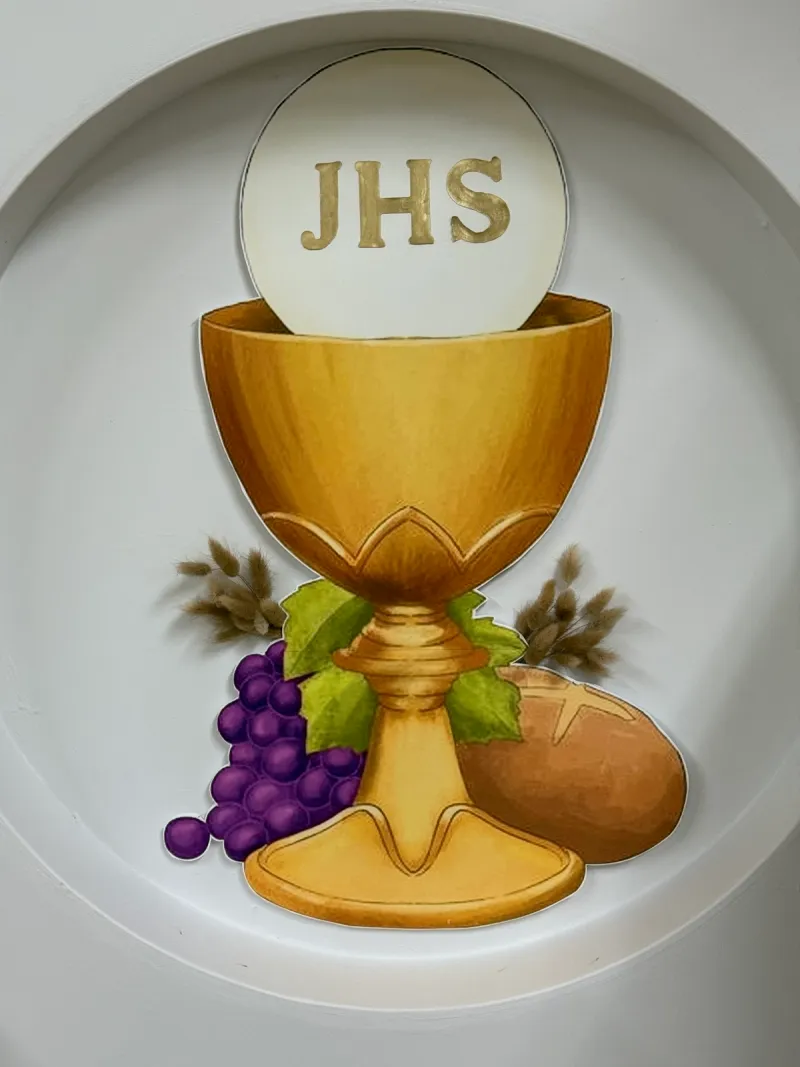 JHS Communion Sign