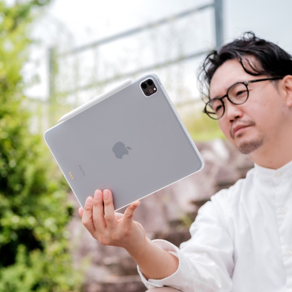 iPadアクセサリー CASEFINITE THE FROST AIR for iPad mini CASEFINITE FROST AIR】iPad Mini/ iPhoneの究極シンプル運用