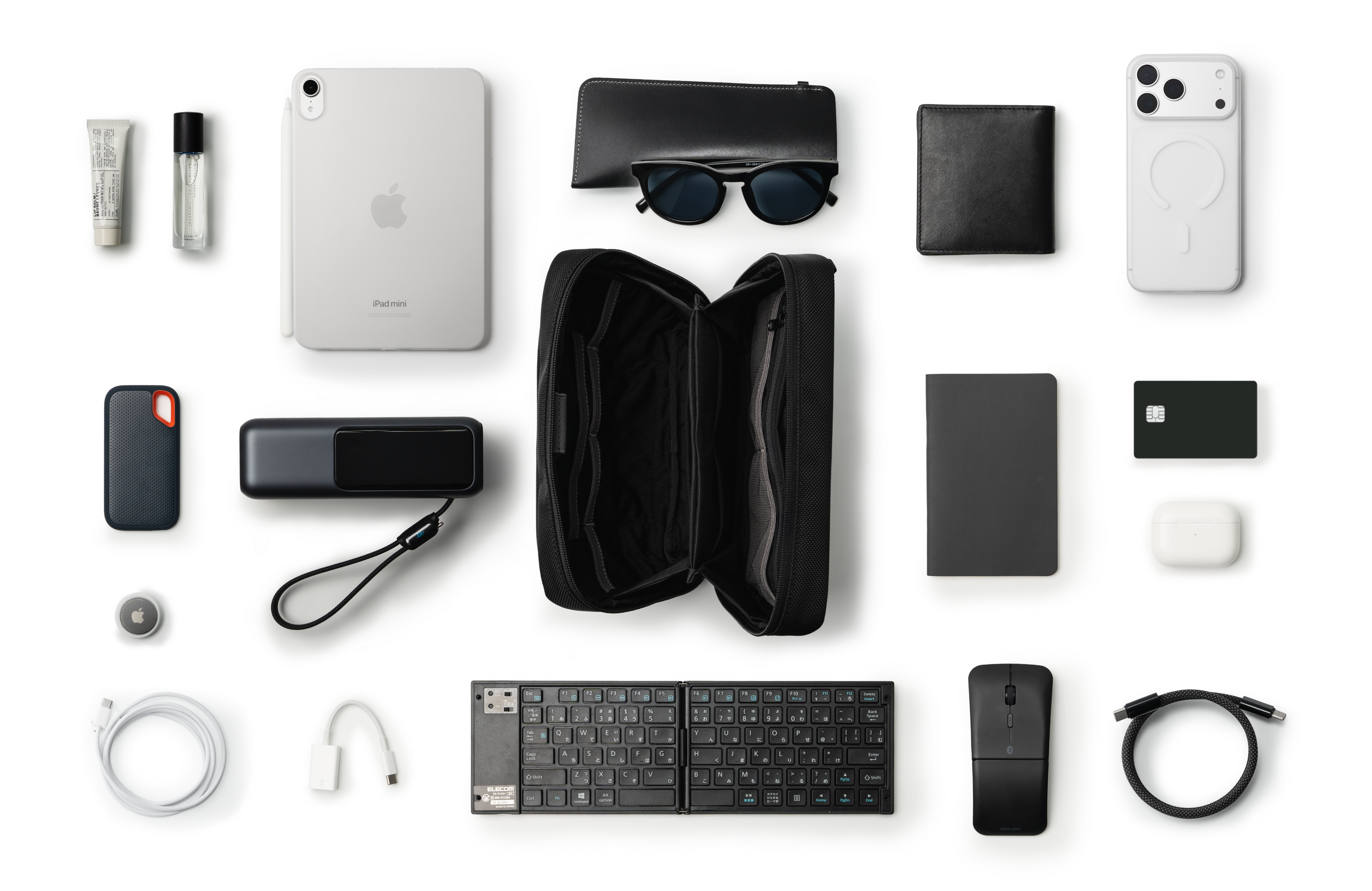 バッグ Casefinite The Tokyo Techpack Pouch THE TOKYO TECHPACK POUCHをレビュー！ショルダーバッグになる