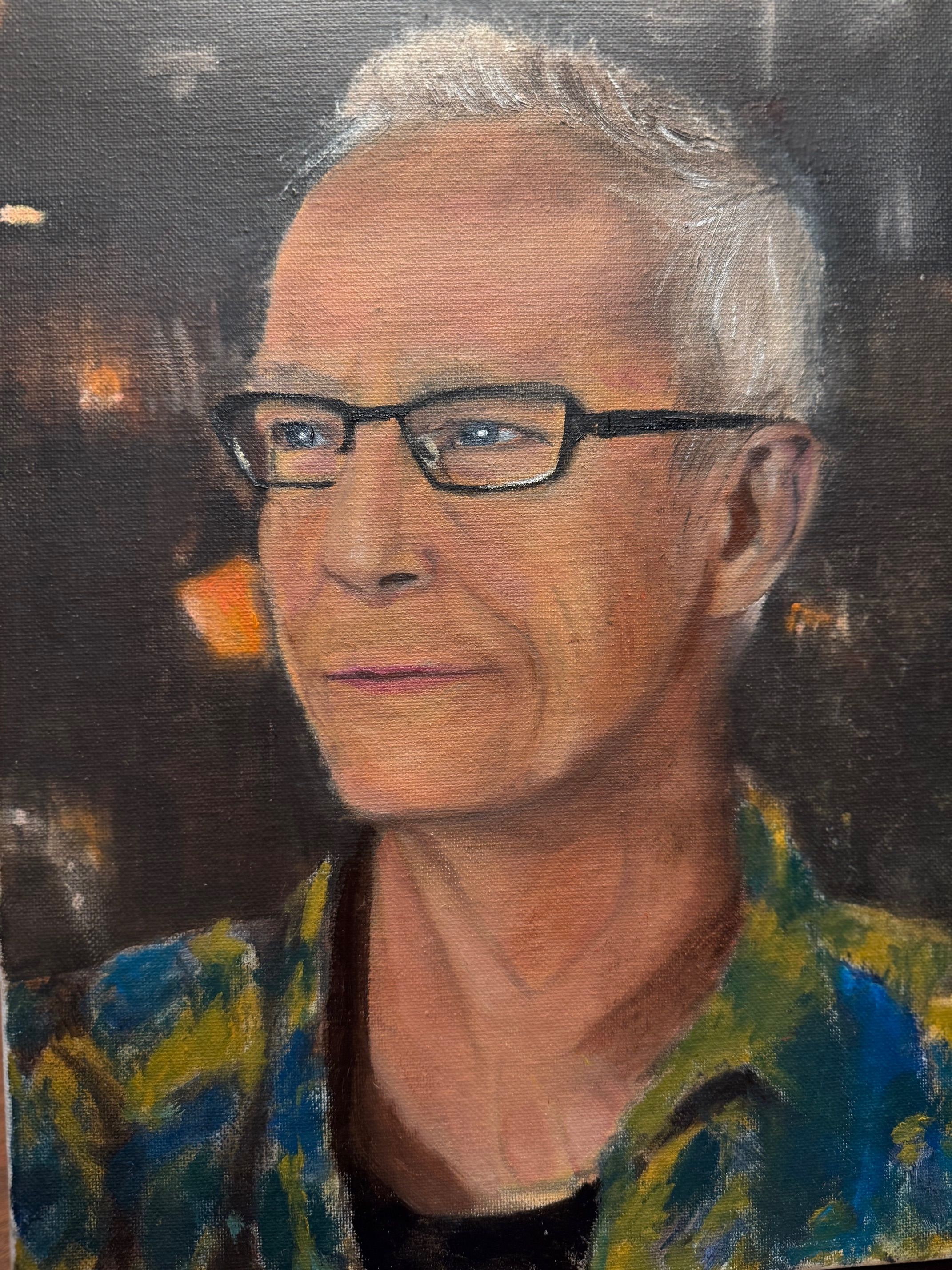 My Love — Oil on canvas by Shue Snyder