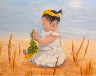 Sofi — Oil on canvas by Shue Snyder