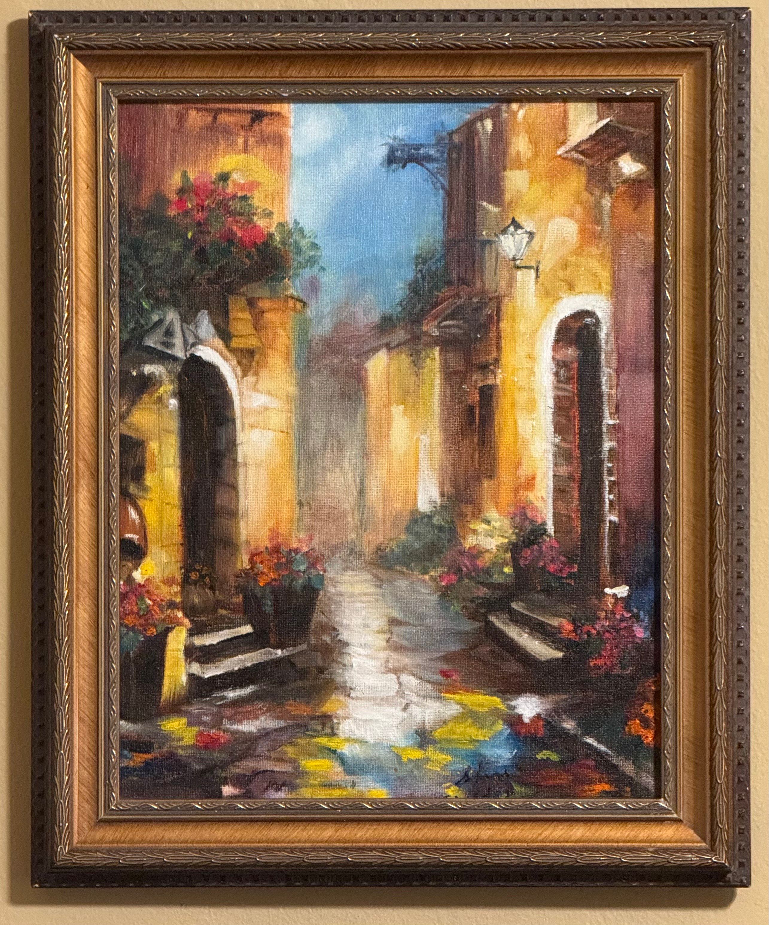 Beautiful Alley — Oil on canvas by Shue Snyder