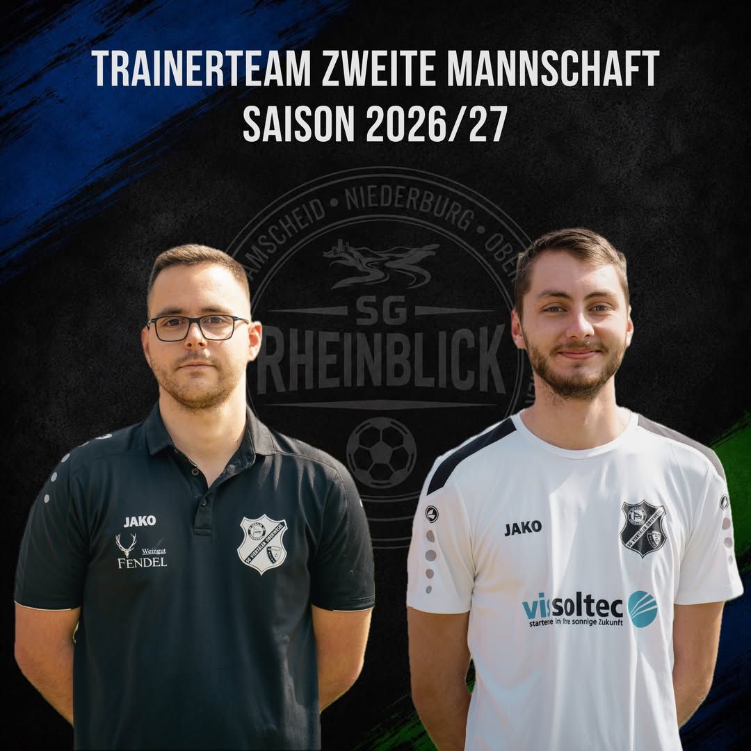Das Trainerteam der SG Rheinblick II